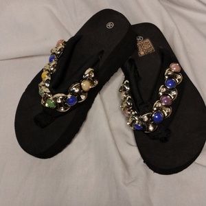 3/$20-SheIn multi-color flip flips
